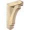 Ekena Millwork Imperial Arts and Crafts Rough Sawn Bracket w/ Offset Brace, Douglas Fir, 6"W x 18"D x 26"H BKT0604X18X26IMP03RDF - alternate 1